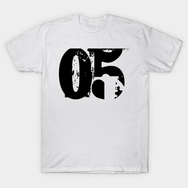 05 number T-Shirt by Polli